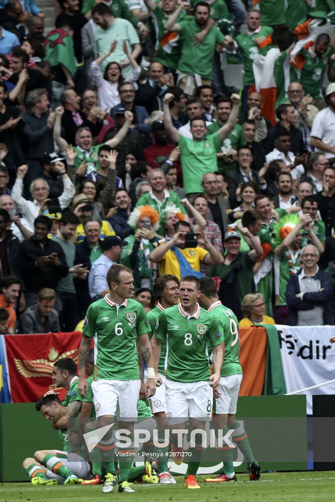 UEFA Euro 2016. Ireland vs. Sweden