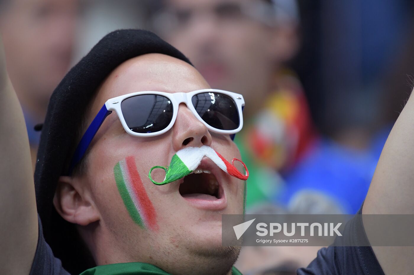 UEFA Euro 2016. Belgium vs. Italy