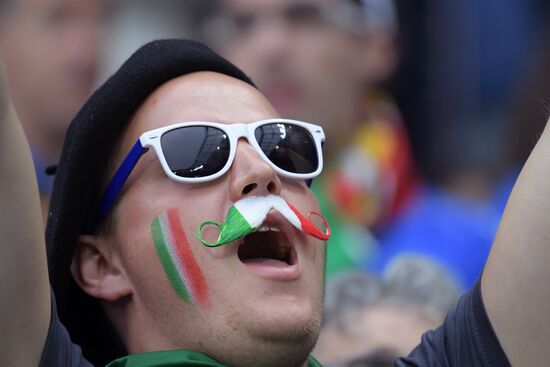 UEFA Euro 2016. Belgium vs. Italy