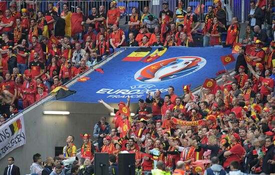 UEFA Euro 2016. Belgium vs. Italy