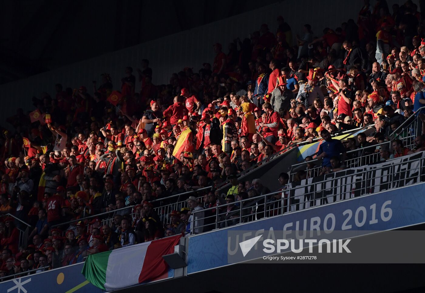 UEFA Euro 2016. Belgium vs. Italy