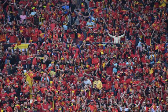 UEFA Euro 2016. Belgium vs. Italy