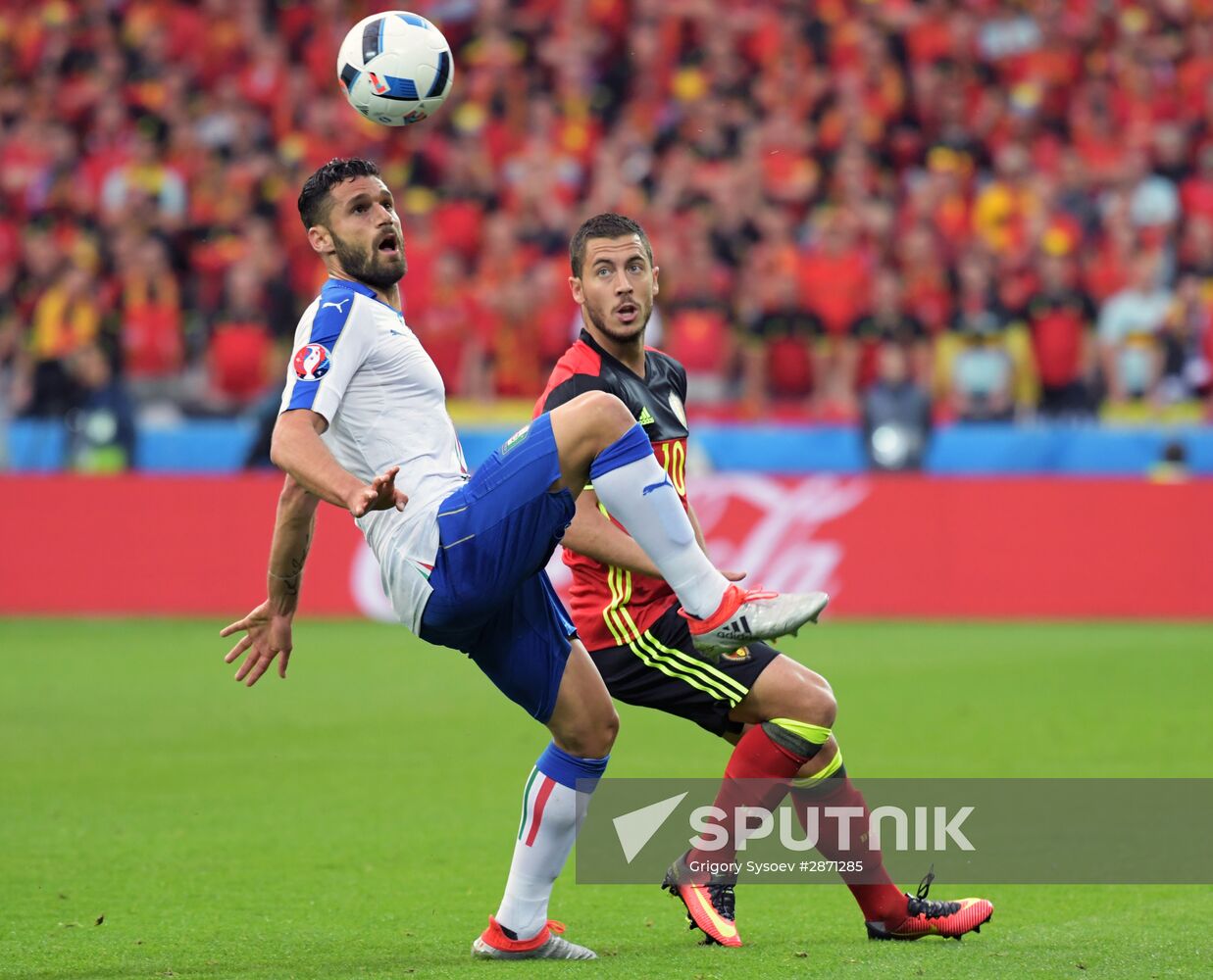 UEFA Euro 2016. Belgium vs. Italy