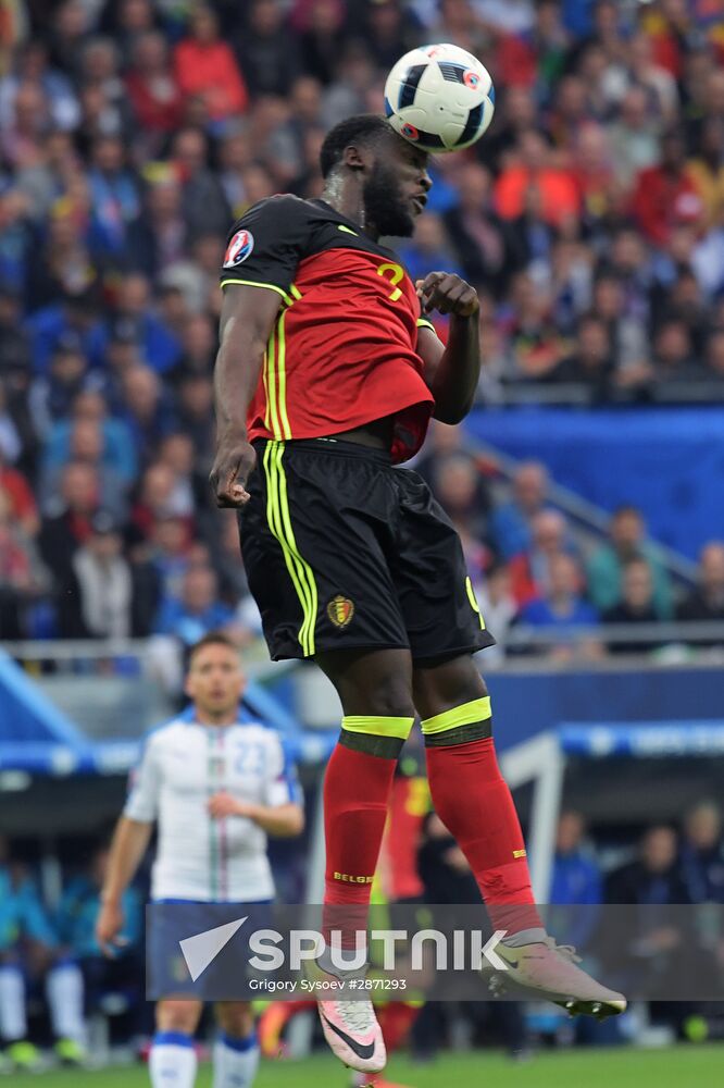 UEFA Euro 2016. Belgium vs. Italy