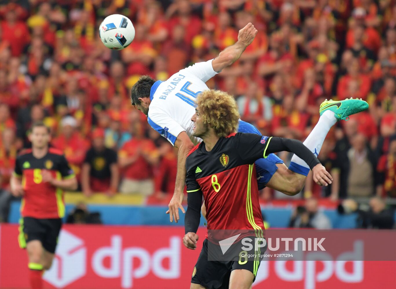 UEFA Euro 2016. Belgium vs. Italy