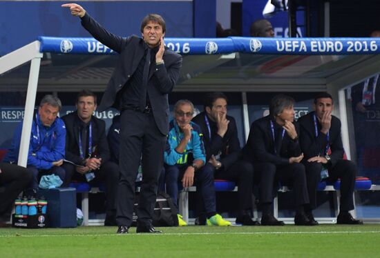 UEFA Euro 2016. Belgium vs. Italy
