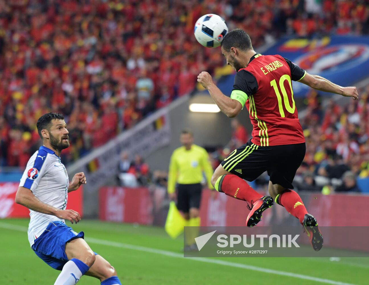 UEFA Euro 2016. Belgium vs. Italy