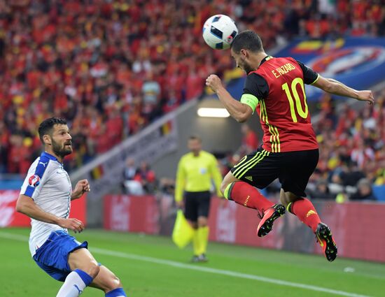 UEFA Euro 2016. Belgium vs. Italy