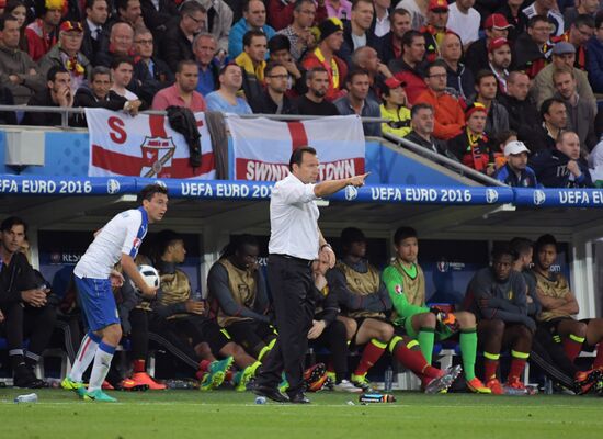 UEFA Euro 2016. Belgium vs. Italy