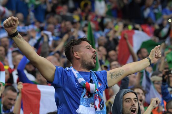 UEFA Euro 2016. Belgium vs. Italy