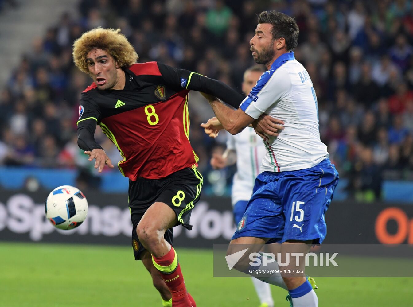 UEFA Euro 2016. Belgium vs. Italy