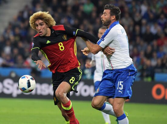 UEFA Euro 2016. Belgium vs. Italy