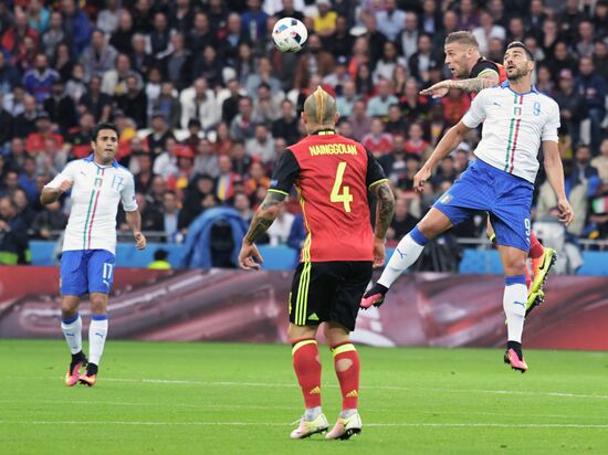UEFA Euro 2016. Belgium vs. Italy