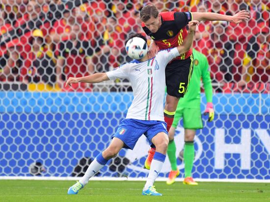 UEFA Euro 2016. Belgium vs. Italy