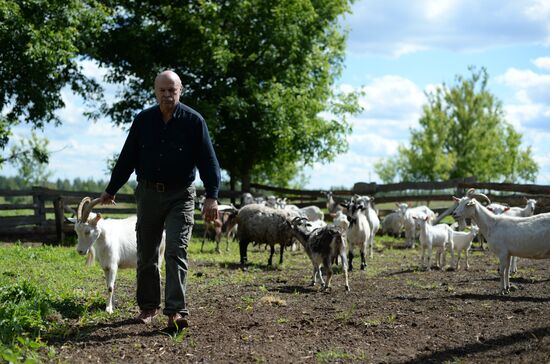 French cheese production at Vladimir Borev's Lipetsk Region farm