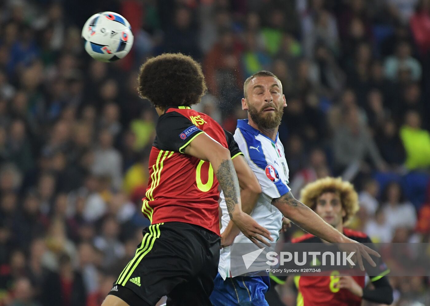 UEFA Euro 2016. Belgium vs. Italy