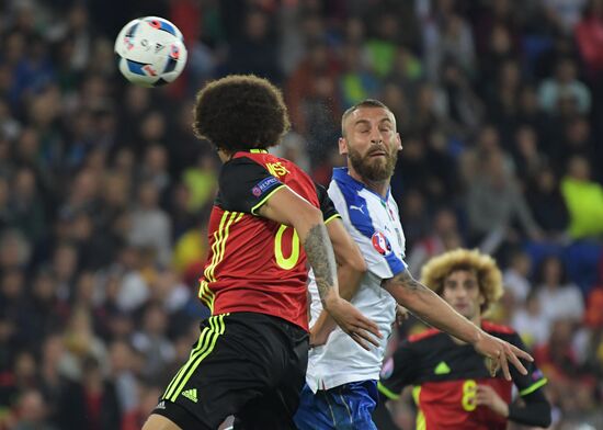 UEFA Euro 2016. Belgium vs. Italy