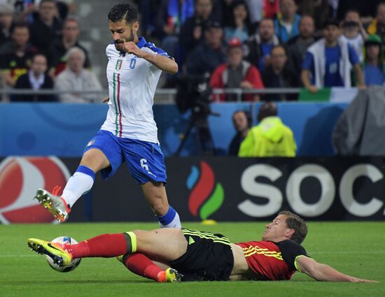 UEFA Euro 2016. Belgium vs. Italy