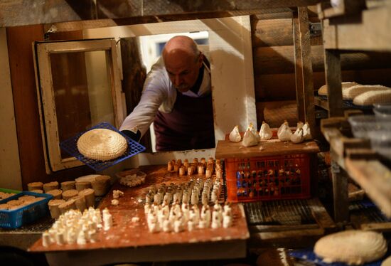 French cheese production at Vladimir Borev's Lipetsk Region farm