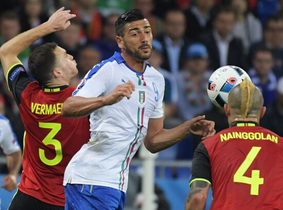 UEFA Euro 2016. Belgium vs. Italy
