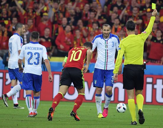 UEFA Euro 2016. Belgium vs. Italy