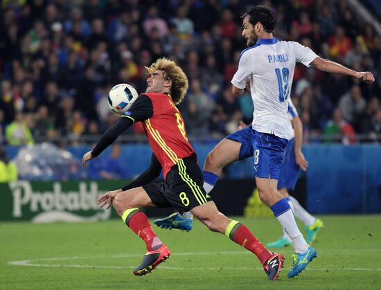 UEFA Euro 2016. Belgium vs. Italy