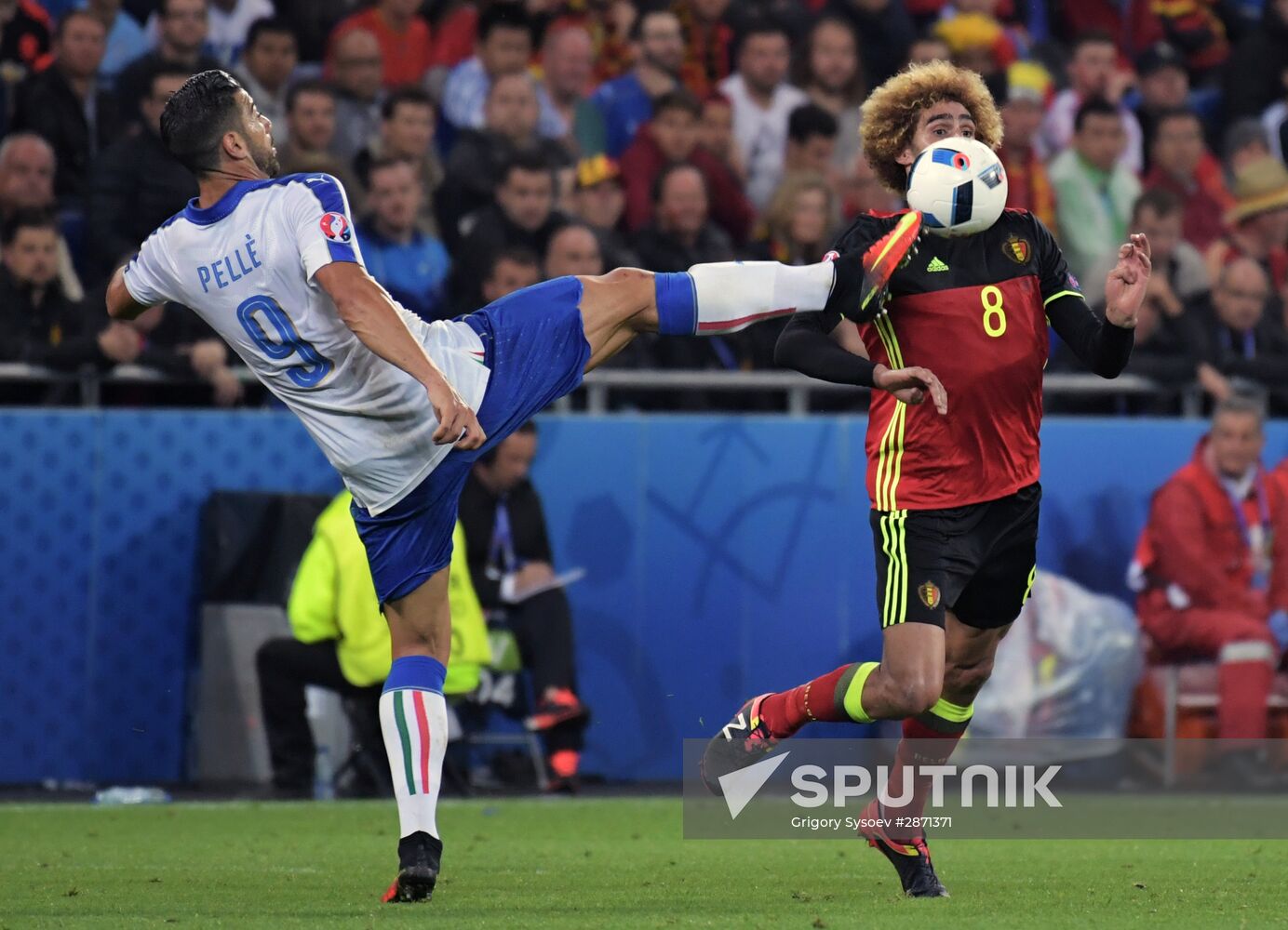 UEFA Euro 2016. Belgium vs. Italy