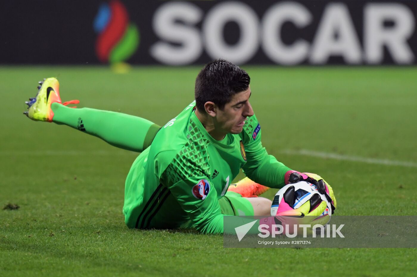 UEFA Euro 2016. Belgium vs. Italy