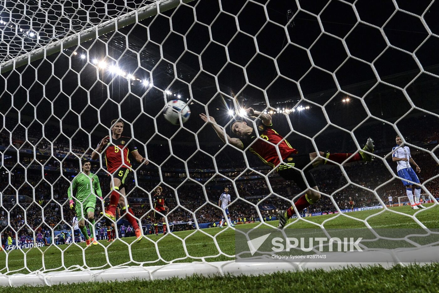 UEFA Euro 2016. Belgium vs. Italy