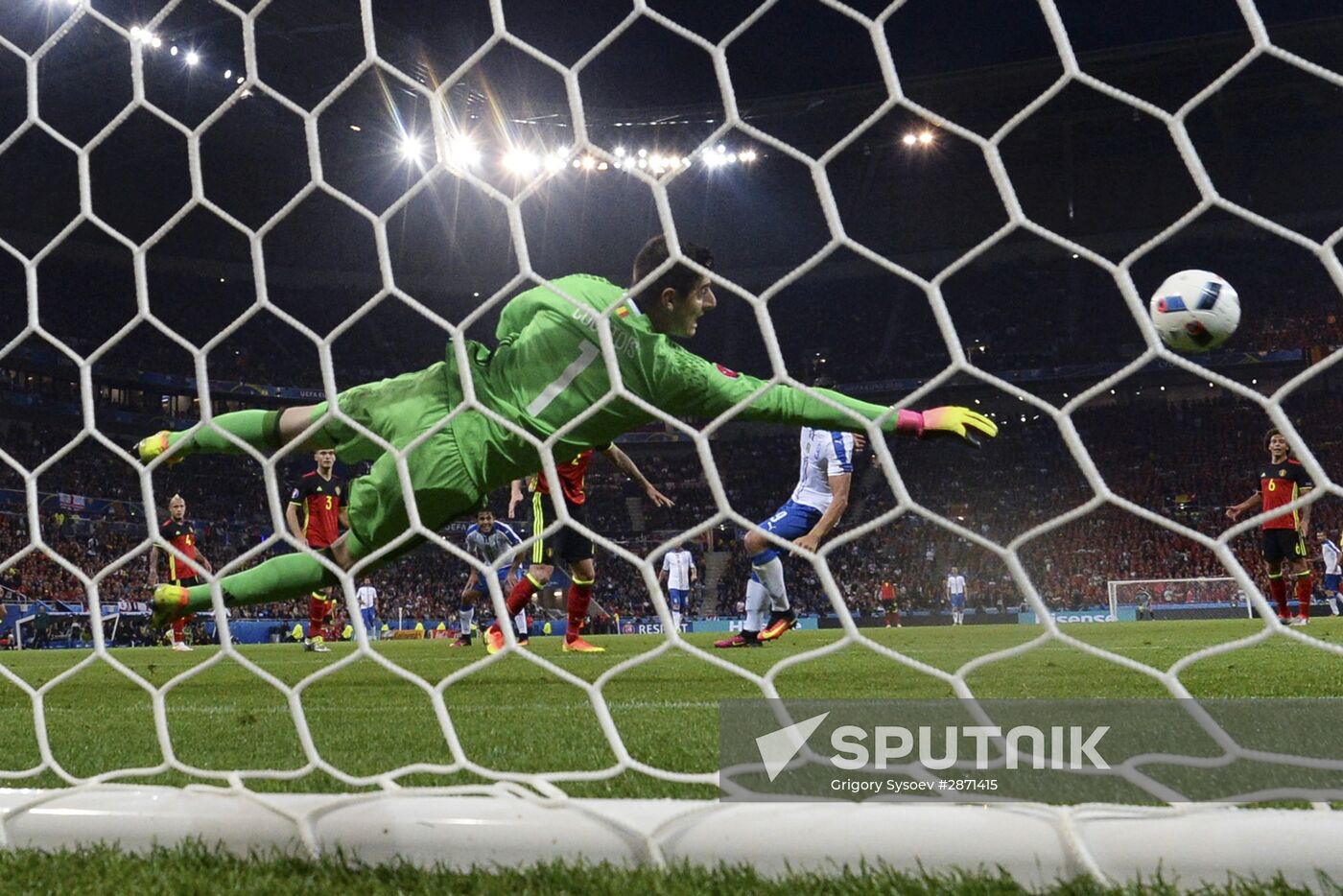 UEFA Euro 2016. Belgium vs. Italy