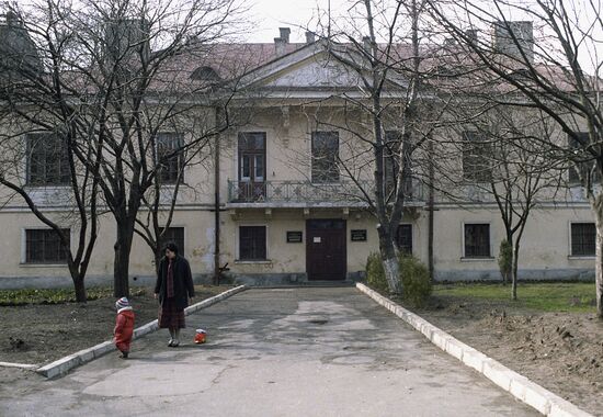 Italian garrison headquarters during Great Patriotic War