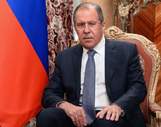 Sergey Lavrov meets with Slovenia's Foreign Minister Karl Erjavec