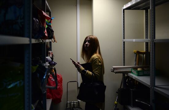 Moscow Metro lost and found storage