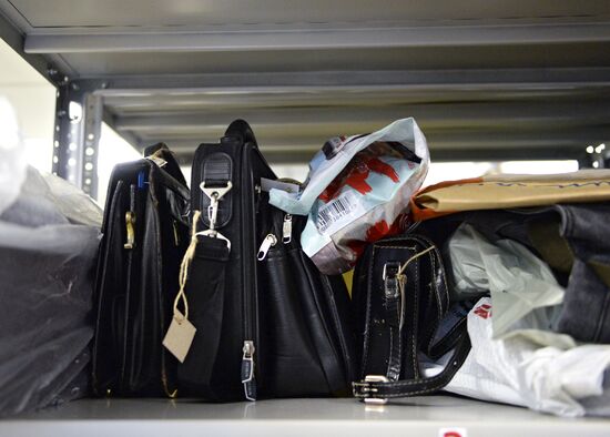 Moscow Metro lost and found storage