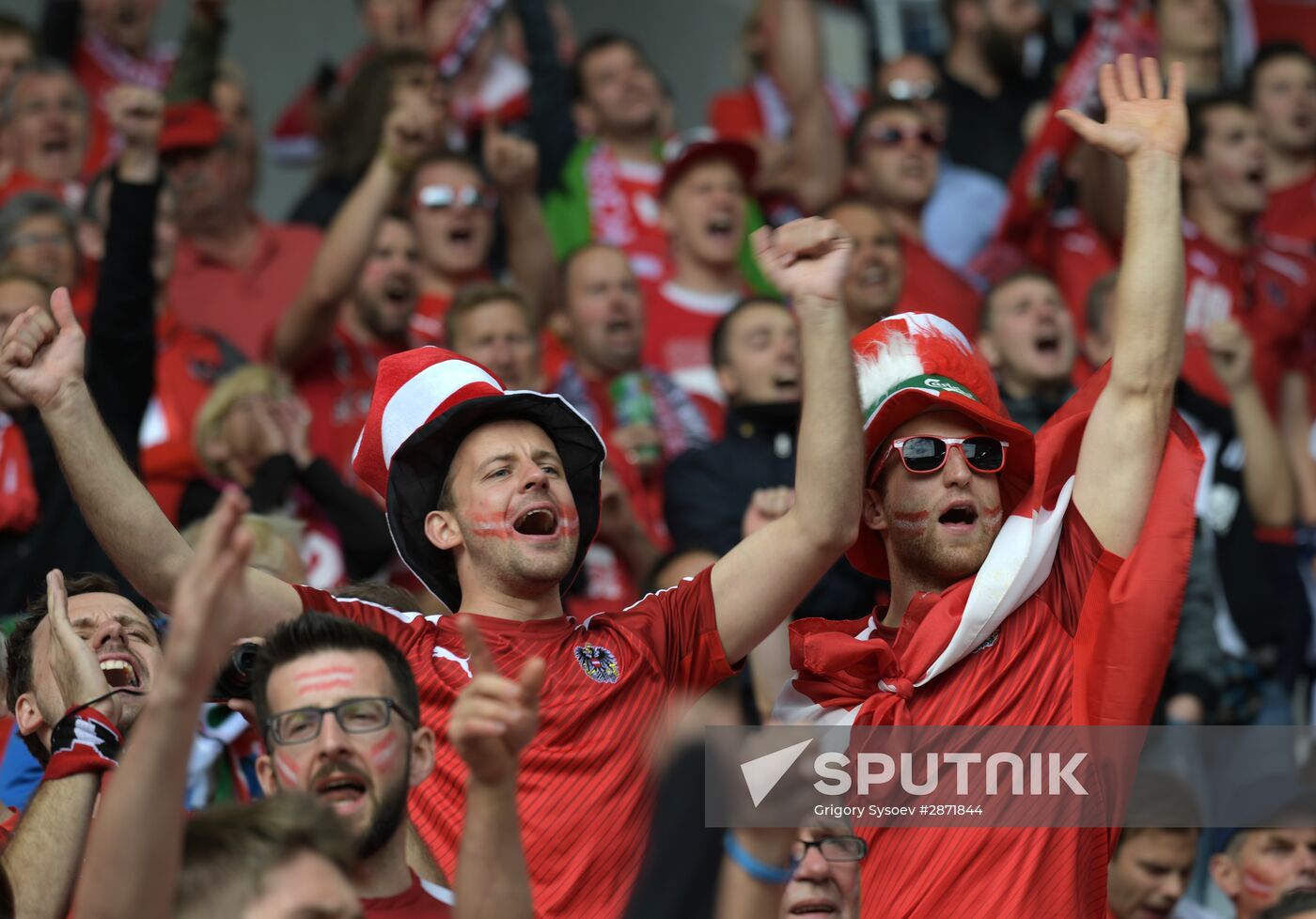 UEFA Euro 2016. Austria vs. Hungary