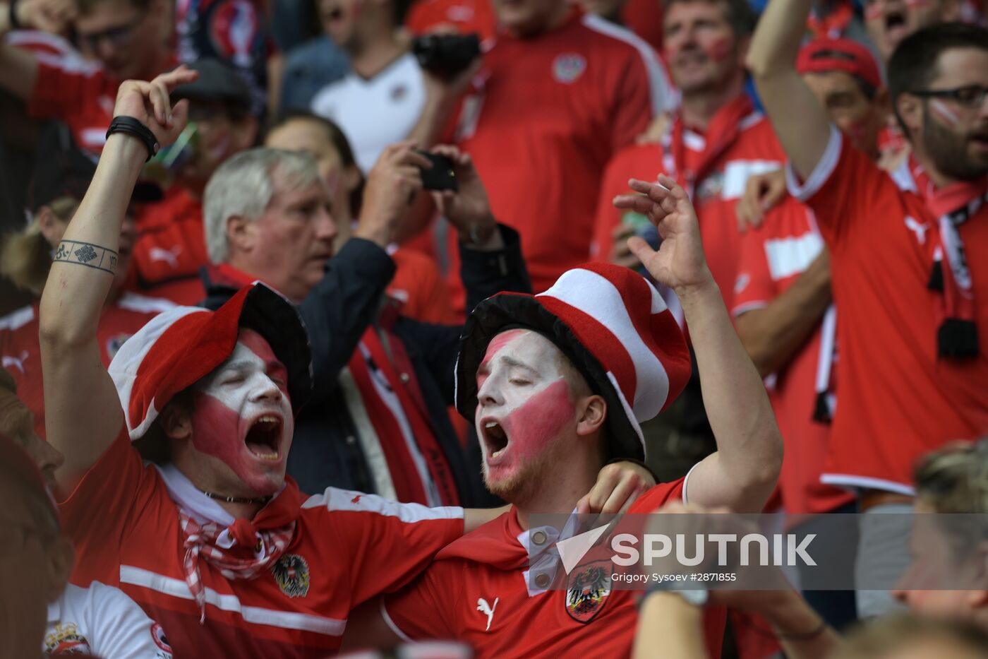 UEFA Euro 2016. Austria vs. Hungary