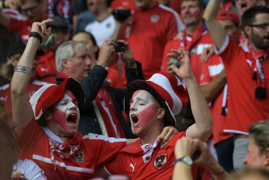UEFA Euro 2016. Austria vs. Hungary