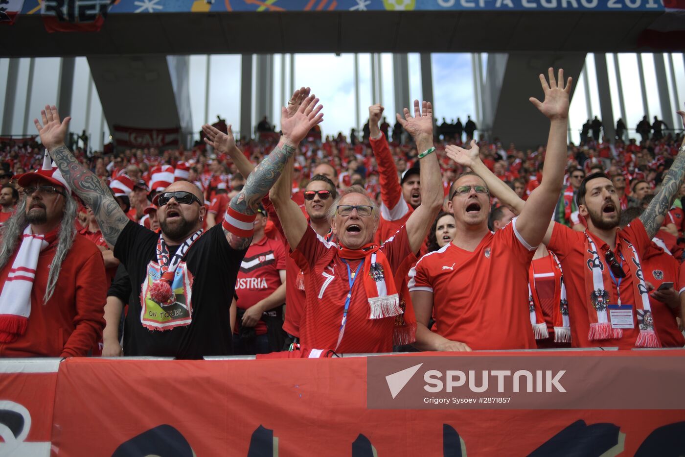 UEFA Euro 2016. Austria vs. Hungary