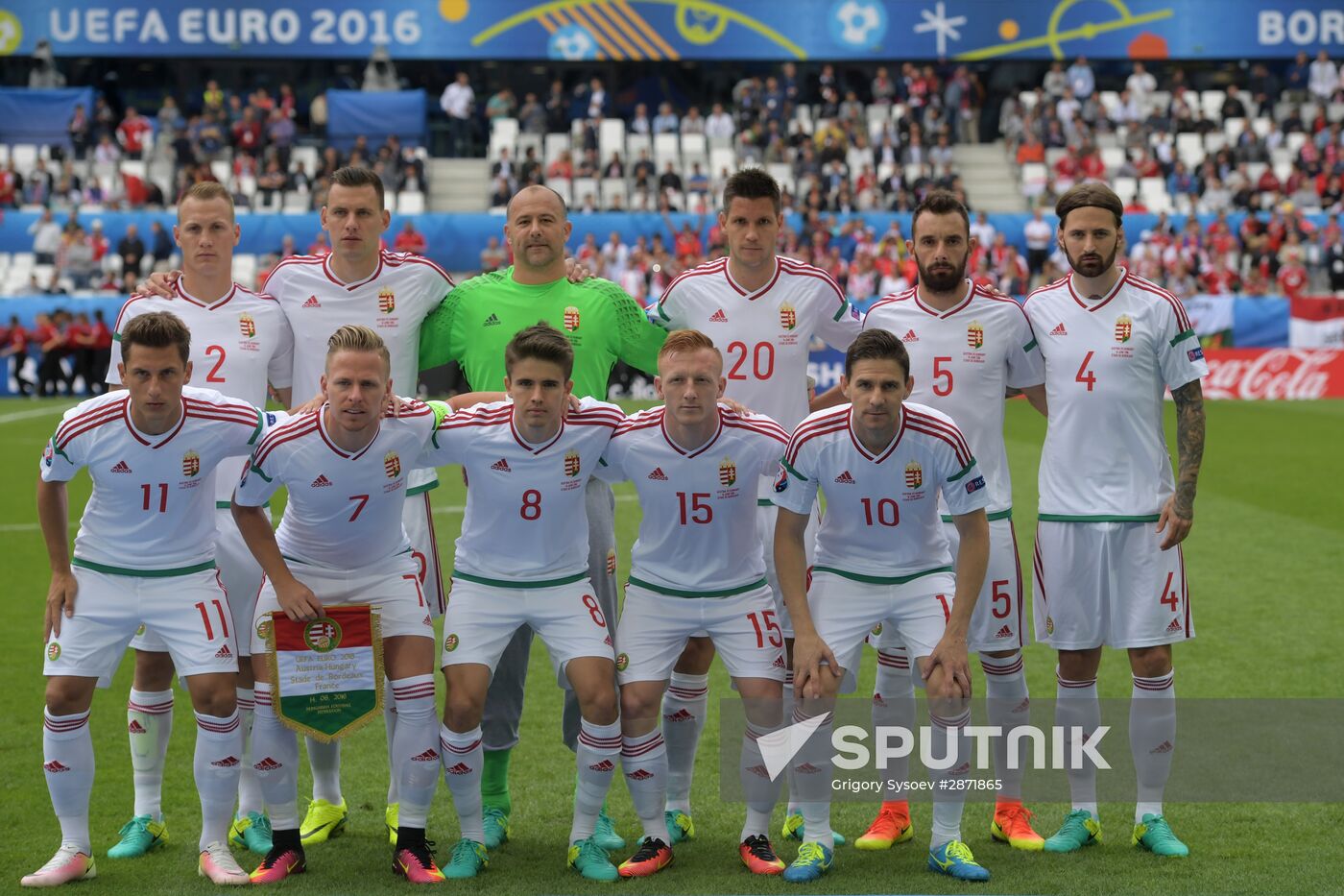 European Football Championship 2016. Austria vs. Hungary