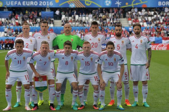 European Football Championship 2016. Austria vs. Hungary