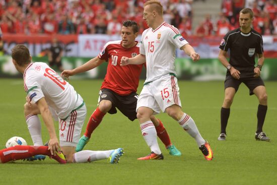 UEFA Euro 2016. Austria vs. Hungary