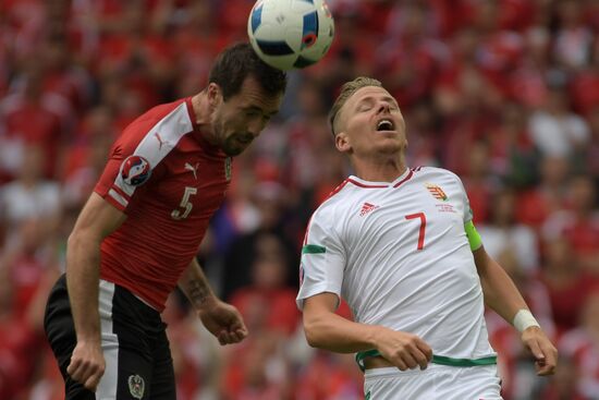UEFA Euro 2016. Austria vs. Hungary