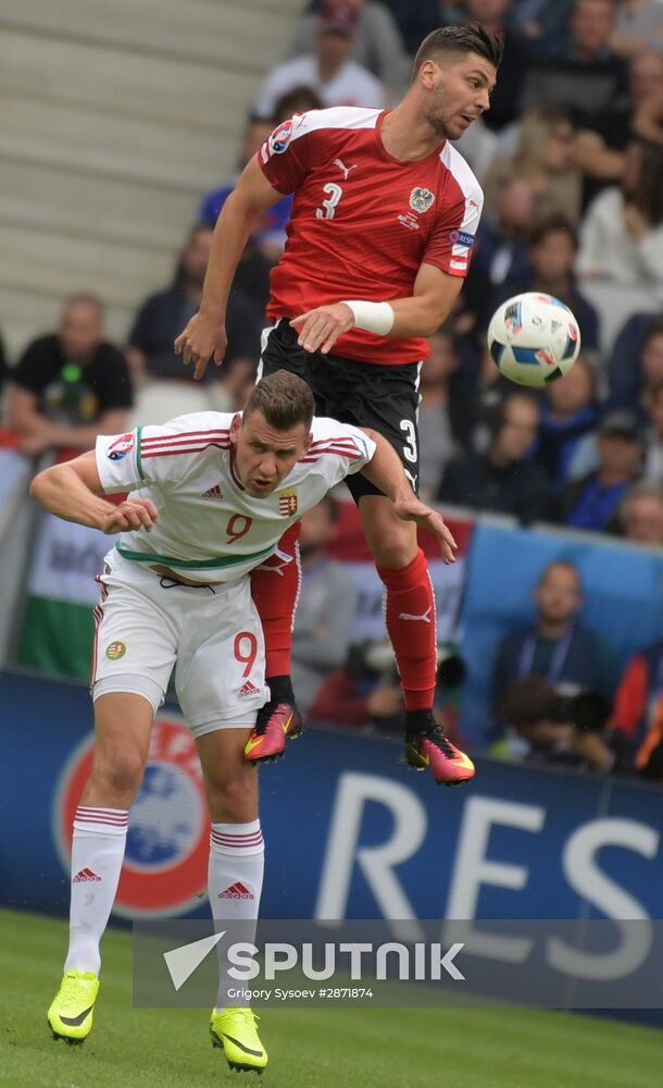 UEFA Euro 2016. Austria vs. Hungary