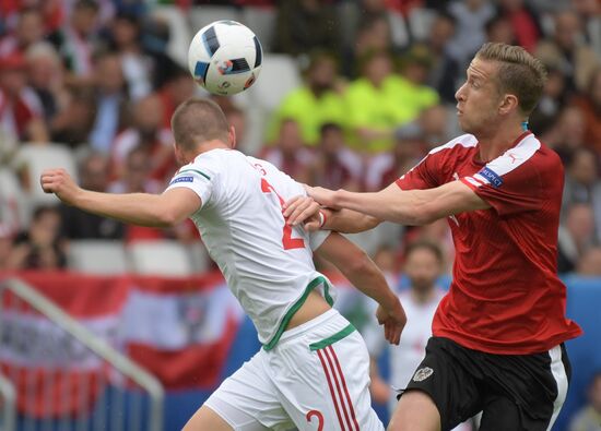 UEFA Euro 2016. Austria vs. Hungary