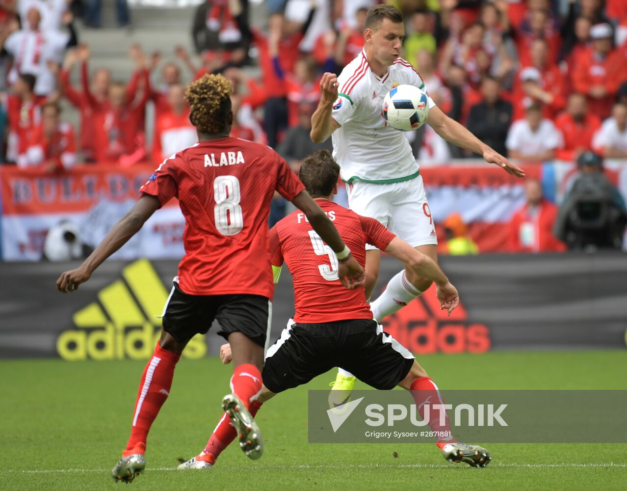UEFA Euro 2016. Austria vs. Hungary