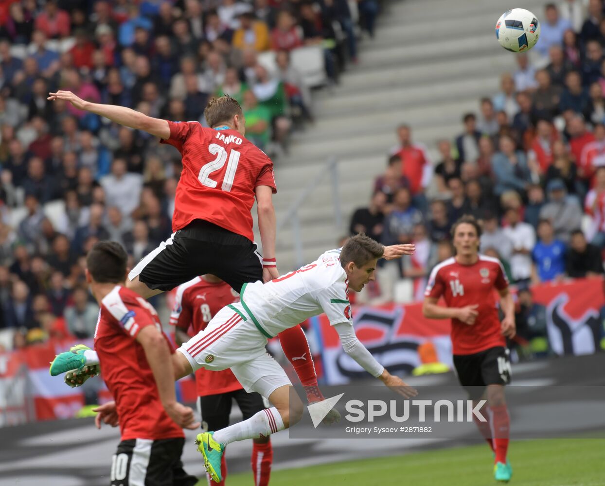 UEFA Euro 2016. Austria vs. Hungary