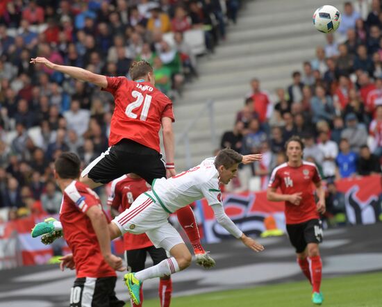 UEFA Euro 2016. Austria vs. Hungary