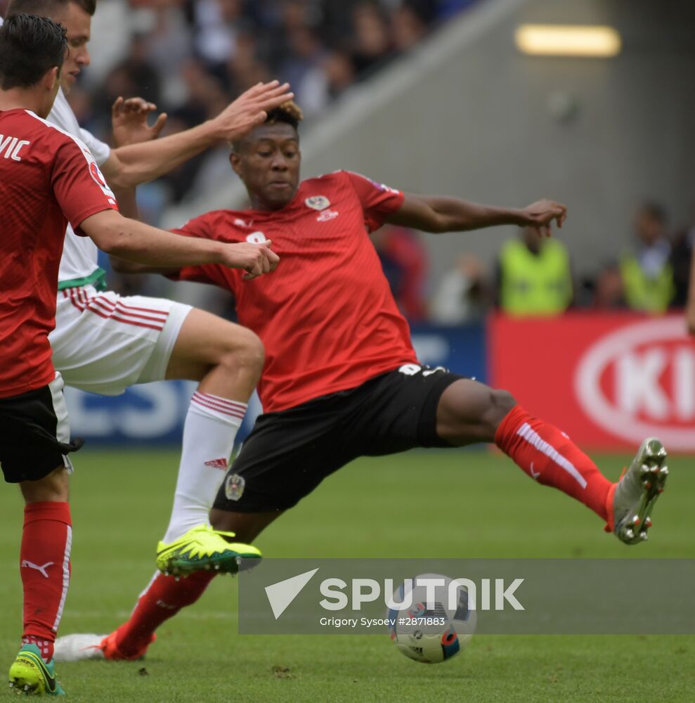 UEFA Euro 2016. Austria vs. Hungary