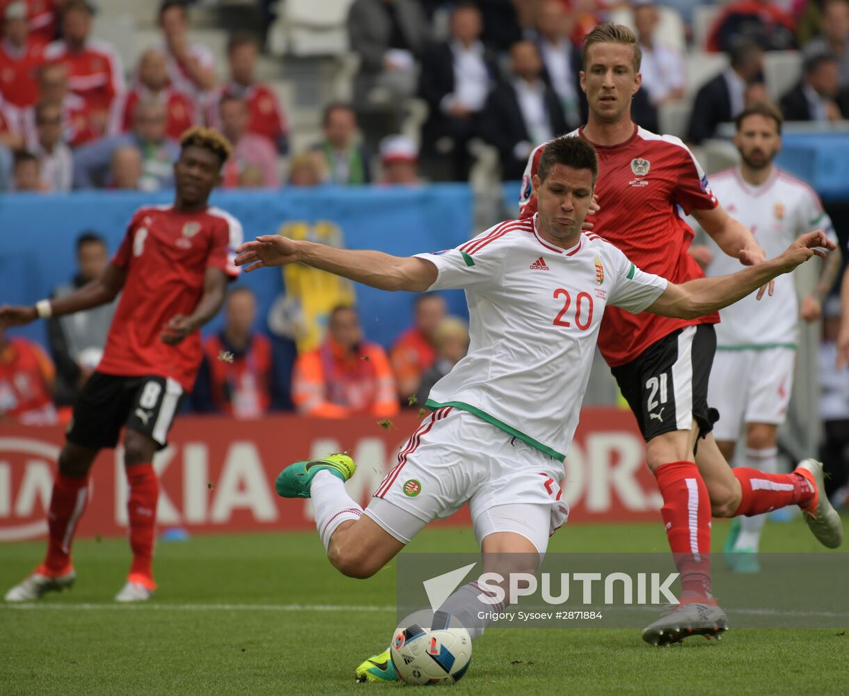 UEFA Euro 2016. Austria vs. Hungary