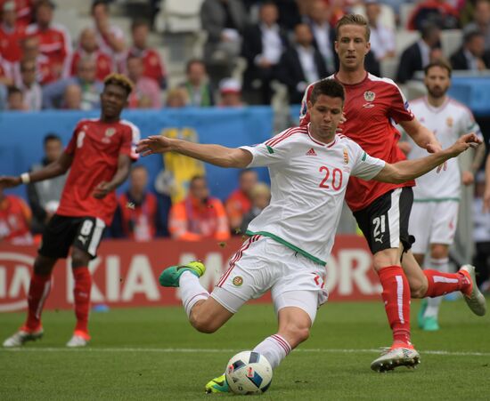 UEFA Euro 2016. Austria vs. Hungary
